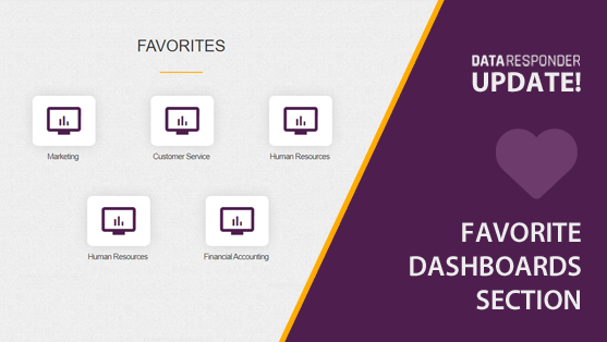 Favorite dashboards section