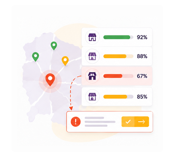 Service quality & location experience